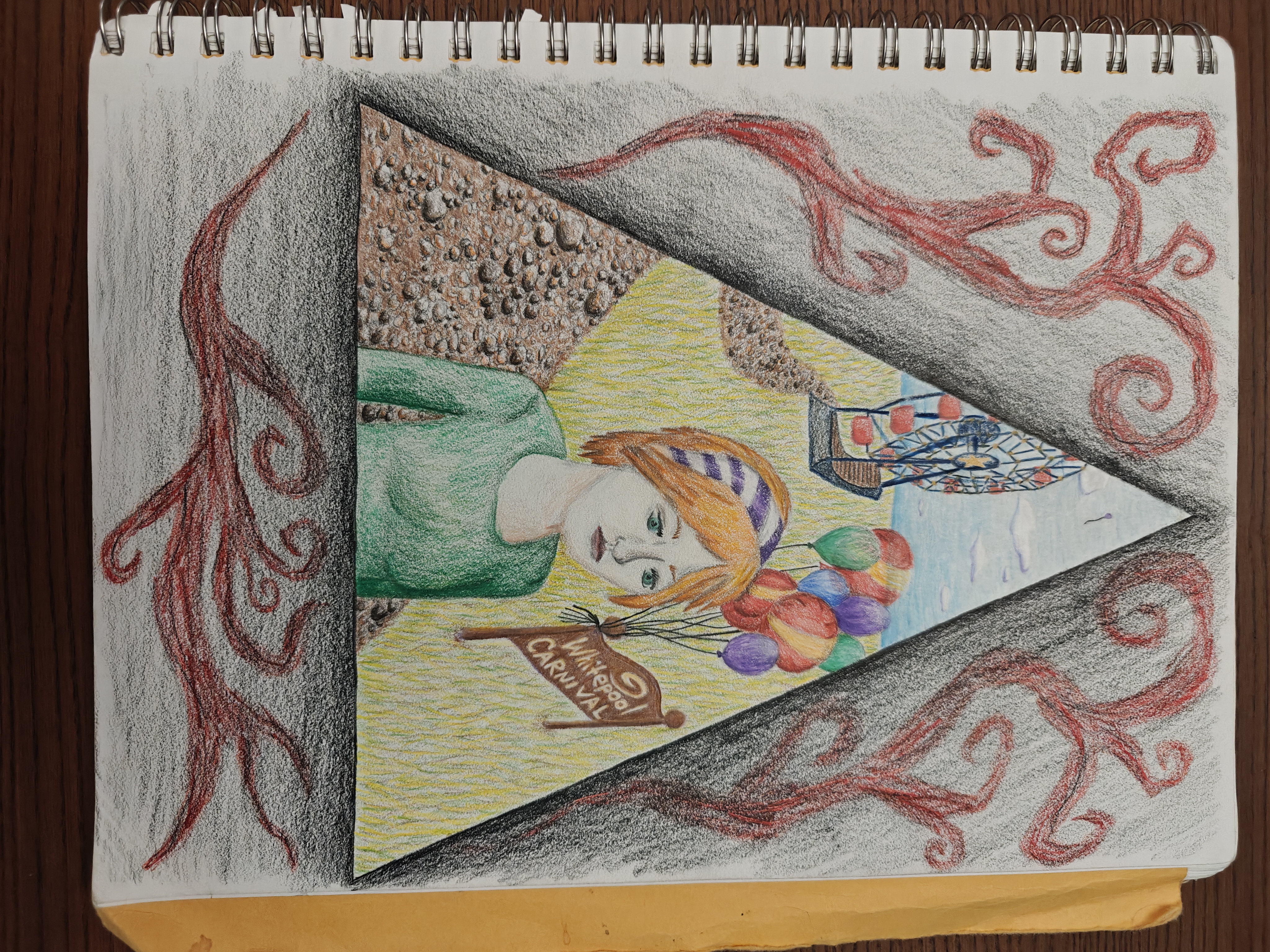 colored pencil